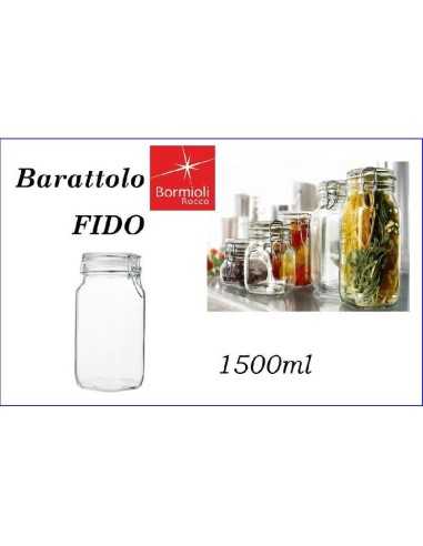 BARATTOLO ERMETICO VETRO ML 1500