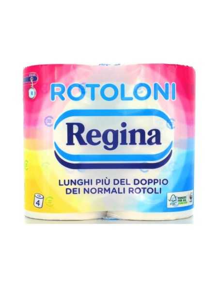 Regina Carta Igienica 4 Rotoloni 2 Veli 500 Strappi