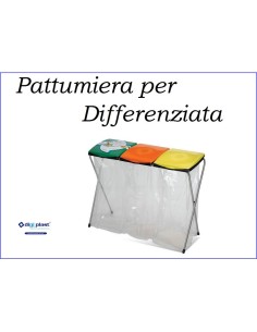 Acquista Pattumiera per rifiuti di grande capacità, contenitore per rifiuti,  multiuso, durevole, da appoggio, per appendere la spazzatura, per il bagno