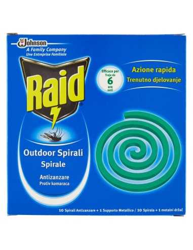 RAID SPIRALI ANTIZANZARE 10 PZ