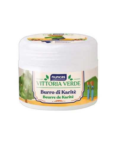 NUNCAS VITTORIA VERDE CREMA  BURRO DI KARITÉ PURO 100 ML