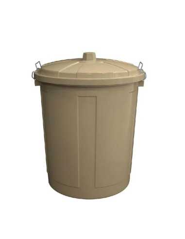 BIDONE BIG BIN 50LT CON CHIUSURE TORTORA