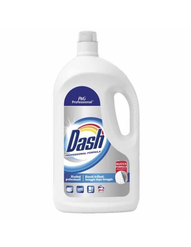 Dash Liquido Lavatrice Professionale 80 Lavaggi 4 Litri