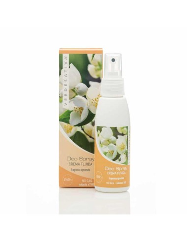 VERDESATIVA DEODORANTE SPRAY EMULSIONE FLUIDA AGRUMATA BIO