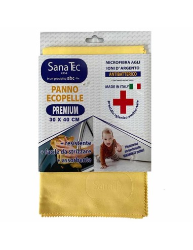 SANATEC PANNO ECO PELLE 30 X 40 ANTIBATTERICO 