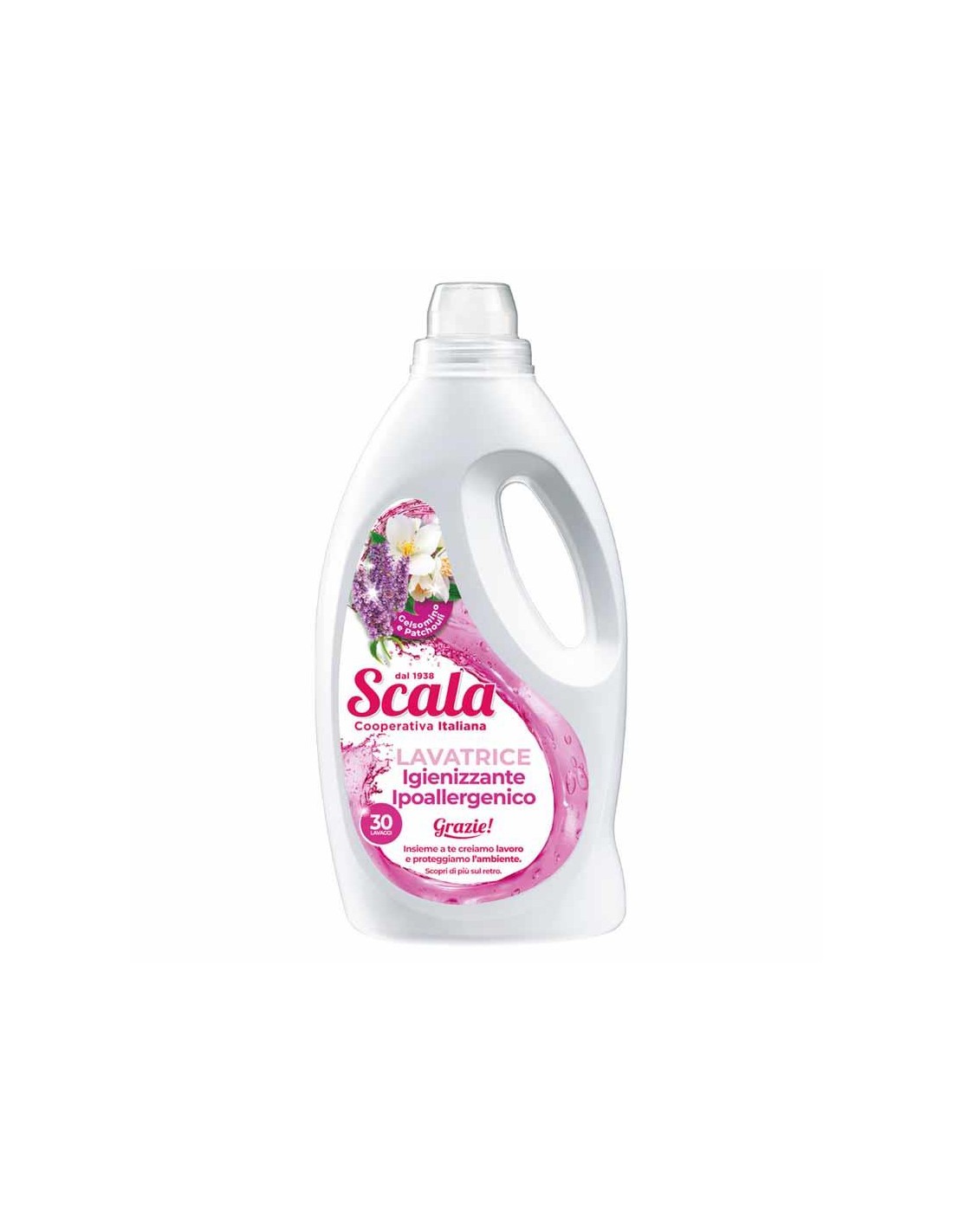 Scala Lavatrice Liquido Gelsomino Patchouli 37 Lavaggi