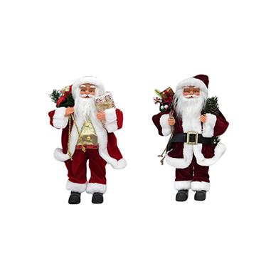 BABBO NATALE  H 30 CM 