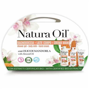 NATURA OIL KIT MANDORLA DOCCIA 400 ML LATTE 200 ML CREMA MAN