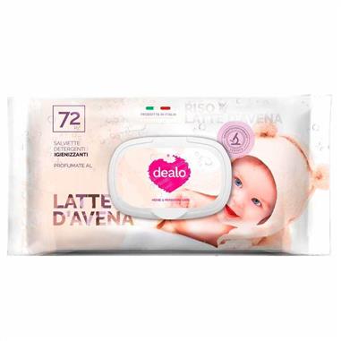 DEALO SALVIETTINE BABY AVENA 72 PEZZI 