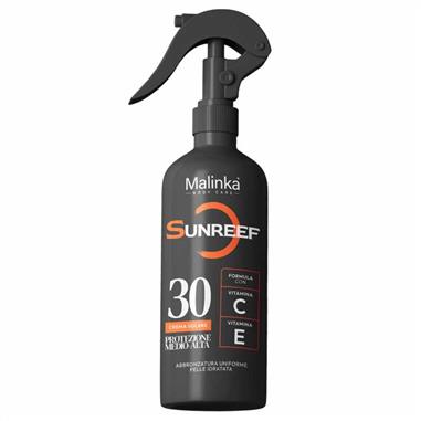 MALINKA SPRAY CREMA PROTEZIONE SOLARE 30 SUNREEF 200 ML 