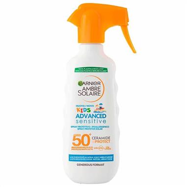 GARNIER AMBRE SOLAIRE SPRAY KIDS ADV SENSITIVE PROTEZIONE 50