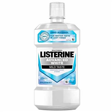 LISTERINE COLLUTTORIO ADVANCE WHITE MILD 500 ML