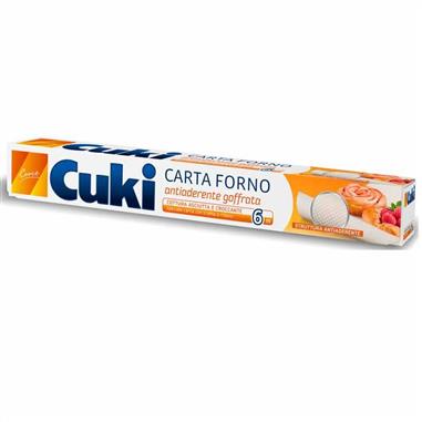 CUKI CARTA FORNO GOFFRATA ANTIADERENTE 6 METRI