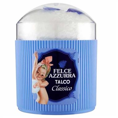 FELCE AZZURRA TALCO CLASSICO CON PIUMINO 250 GR