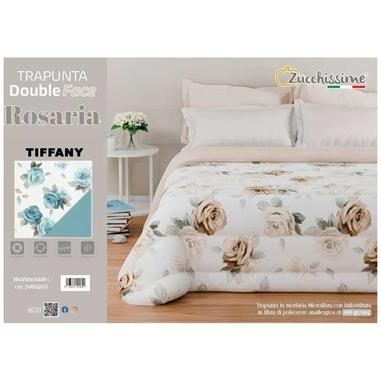 TRAPUNTA DOUBLE FACE ROSARIA MATRIMONIALE TIFFANY